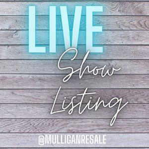 Mulligan Resale Live Show Listing